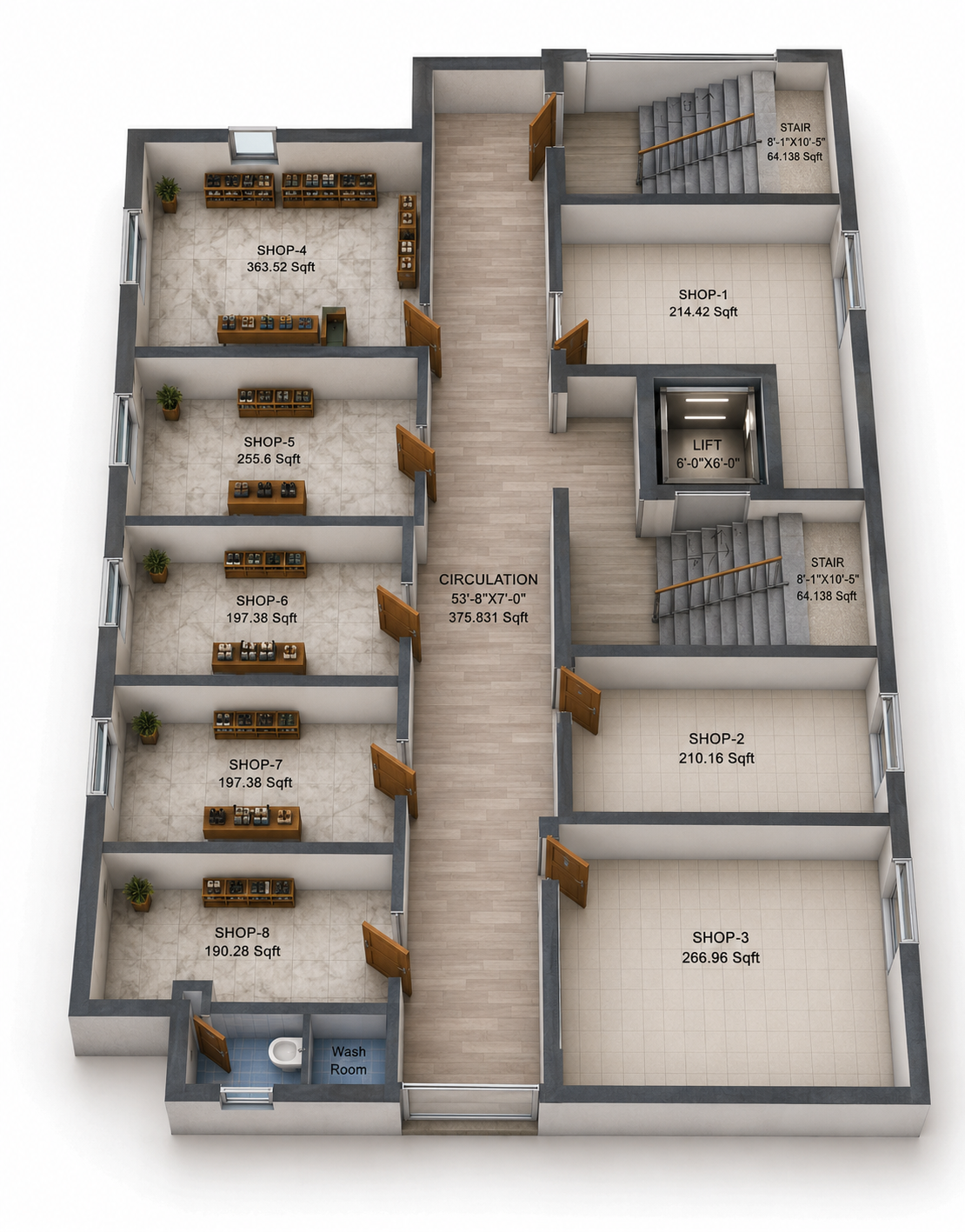 Commercial Floor